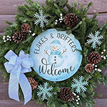 One of our wreaths