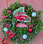 One of our wreaths